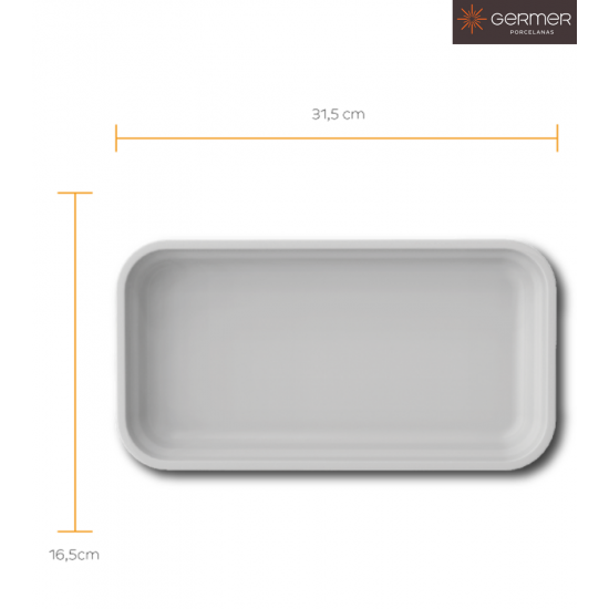 Travessa 31,5X16,5CM Funda Buffet Pro